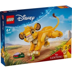 LEGO Disney The Lion King disney κουτάβι σίμπα, ο βασιλιάς των λιονταριών 43243 5702017602080