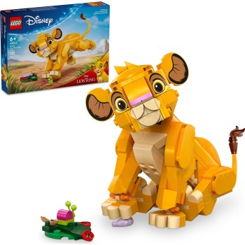 LEGO Disney The Lion King disney κουτάβι σίμπα, ο βασιλιάς των λιονταριών 43243 5702017602080