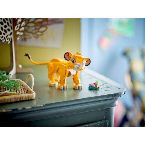 LEGO Disney The Lion King disney κουτάβι σίμπα, ο βασιλιάς των λιονταριών 43243 5702017602080