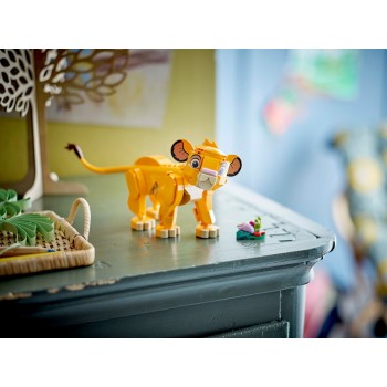 LEGO Disney The Lion King disney κουτάβι σίμπα, ο βασιλιάς των λιονταριών 43243 5702017602080
