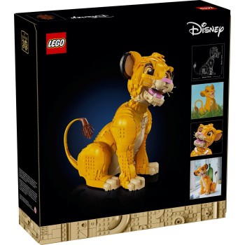 LEGO disney νεαρός σίμπα, ο βασιλιάς των λιονταριών 43247 5702017591940