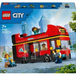 LEGO City red double-decker sightseeing bus 60407 5702017582894