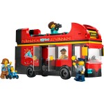 LEGO City red double-decker sightseeing bus 60407 5702017582894