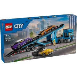 LEGO City car transporter truck with sports cars 60408 5702017582900