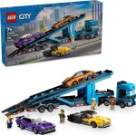 LEGO city φορτηγό μεταφορέας αυτοκινήτων με σπορ αυτοκίνητα 60408 5702017582900