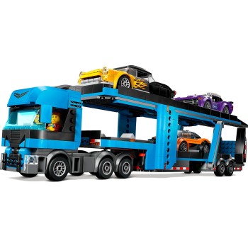 LEGO city φορτηγό μεταφορέας αυτοκινήτων με σπορ αυτοκίνητα 60408 5702017582900
