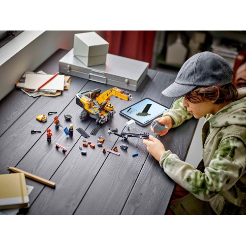 LEGO City yellow construction excavator 60420 5702017586939