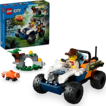 LEGO city αποστολή για κόκκινο πάντα με atv εξερευνητή ζούγκλας 60424 5702017585222