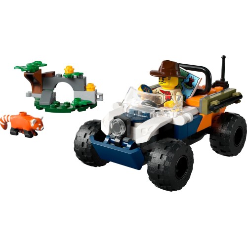 LEGO city αποστολή για κόκκινο πάντα με atv εξερευνητή ζούγκλας 60424 5702017585222