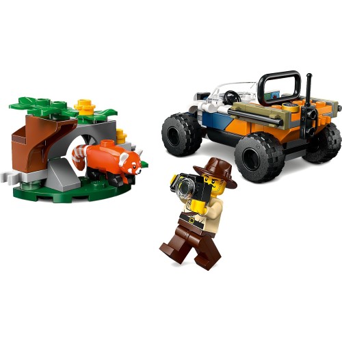 LEGO city αποστολή για κόκκινο πάντα με atv εξερευνητή ζούγκλας 60424 5702017585222