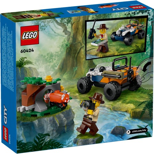 LEGO City jungle explorer atv red panda mission 60424 5702017585222