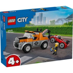 LEGO city ρυμουλκό φορτηγό και επισκευή σπορ αυτοκινήτου 60435 5702017587325