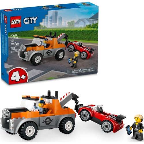 LEGO city ρυμουλκό φορτηγό και επισκευή σπορ αυτοκινήτου 60435 5702017587325