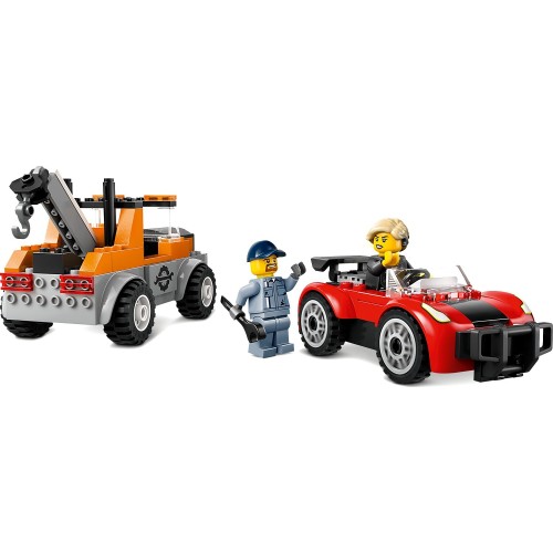 LEGO city ρυμουλκό φορτηγό και επισκευή σπορ αυτοκινήτου 60435 5702017587325