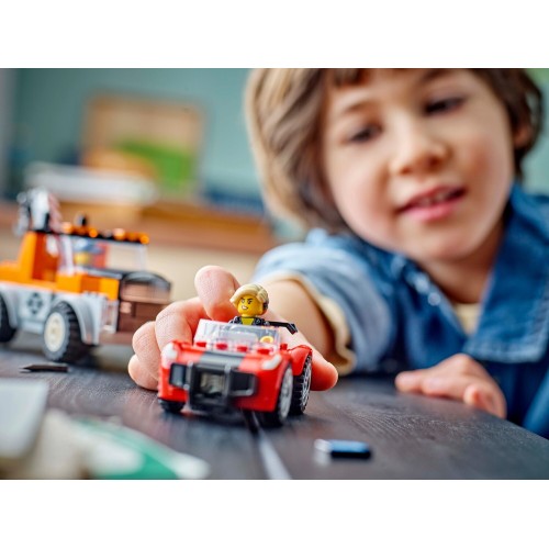 LEGO City tow truck and sports car repair 60435 5702017587325