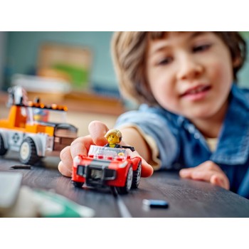 LEGO City tow truck and sports car repair 60435 5702017587325