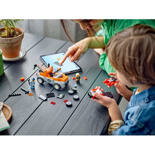 LEGO city ρυμουλκό φορτηγό και επισκευή σπορ αυτοκινήτου 60435 5702017587325
