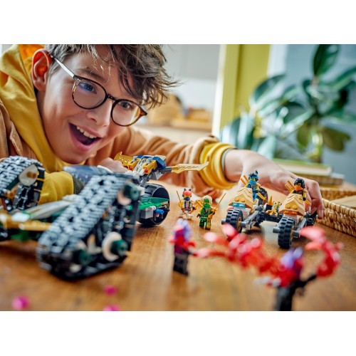 LEGO ninjago συνδυαστικό όχημα ομάδας νίντζα 71820 5702017584621