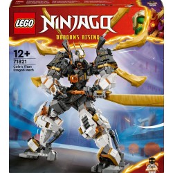 LEGO ninjago εξωστολή δράκου τιτάνα του κόουλ 71821 5702017584638
