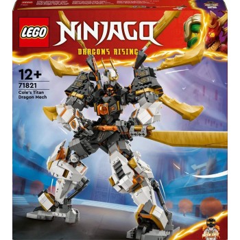 LEGO ninjago εξωστολή δράκου τιτάνα του κόουλ 71821 5702017584638