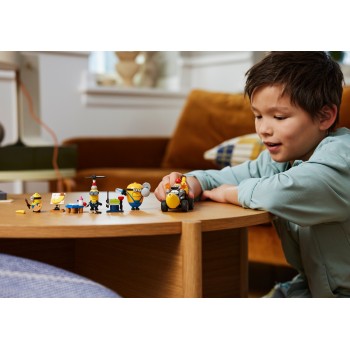 LEGO Minions Μίνιονς Και Αυτοκίνητο-Μπανάνα 75580 5702017590462