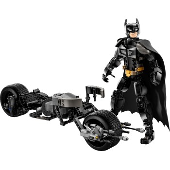 LEGO DC The Batman batman φιγούρα κατασκευής μπάτμαν™ και η μηχανή bat-pod 76273 5702017590240
