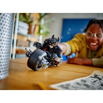 LEGO DC The Batman batman φιγούρα κατασκευής μπάτμαν™ και η μηχανή bat-pod 76273 5702017590240