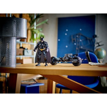 LEGO DC The Batman batman φιγούρα κατασκευής μπάτμαν™ και η μηχανή bat-pod 76273 5702017590240