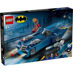 LEGO DC The Batman Batman with the batmobile vs. harley quinn and mr. freeze 76274 5702017590257