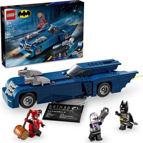 LEGO DC The Batman batman ο μπάτμαν™ με το μπάτμομπιλ™ εναντίον χάρλεϊ κουίν™ και μίστερ φριζ™ 76274 5702017590257