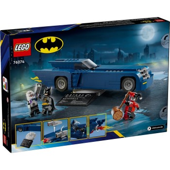 LEGO DC The Batman Batman with the batmobile vs. harley quinn and mr. freeze 76274 5702017590257