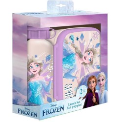 Diakakis imports Disney Frozen Food Set Food Container 800Ml-Pagouri 500Ml Aluminum 000564401 5205698673429