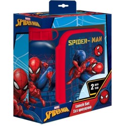 Diakakis imports Σετ Φαγητού Spiderman Φαγητοδοχείο 800Ml-Παγούρι 500Ml Αλουμινίου 000508396 5205698673443
