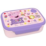 Diakakis imports Peppa Pig Food Set Food Container 800Ml-Pagouri 500Ml Aluminum 000482809 5205698673481