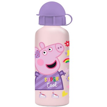 Diakakis imports Peppa Pig Food Set Food Container 800Ml-Pagouri 500Ml Aluminum 000482809 5205698673481