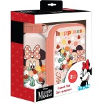 Diakakis imports Disney Minnie Mouse Food Set Food Container 800Ml-Pagouri 500Ml Aluminum 000564404 5205698673542