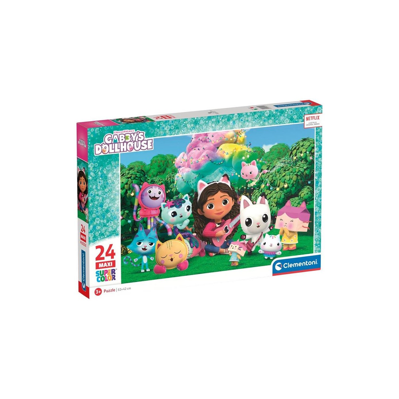 Clementoni Gabbys Dollhouse Puzzle 24 MAXI 1200-28520 | Toys-shop.gr