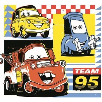 Clementoni Disney Cars 3?48 Super Color Cars Glow Racers Puzzle 1200-25309 8005125253098