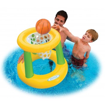 INTEX ΜΠΑΣΚΕΤΑ ΘΑΛΑΣΣΗΣ 67X55cm Floating Hoops 58504 6941057402222