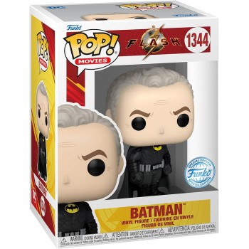 Funko DC The Batman Pop! Movies DC The Flash - Batman (Keaton) Unmasked (ALT) (PX Exclusive) 1344 Βινύλιο 077552 889698663779