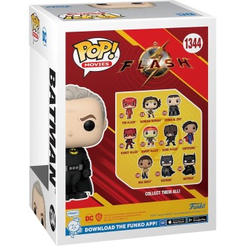 Funko DC The Batman Pop! Movies DC The Flash - Batman (Keaton) Unmasked (ALT) (PX Exclusive) 1344 Βινύλιο 077552 889698663779
