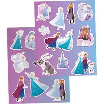Diakakis imports Disney Frozen Calendar With Locks, Magic pen and Frozen 2 Stickers 000564250 5205698657931