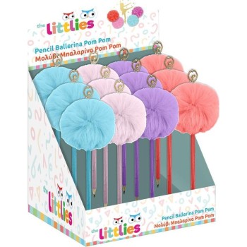 Diakakis imports Pencil Ballerina Pompom dif Chrome the Littlies 000647009 5205698663703