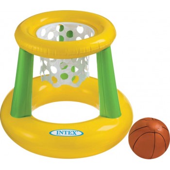 INTEX ΜΠΑΣΚΕΤΑ ΘΑΛΑΣΣΗΣ 67X55cm Floating Hoops 58504 6941057402222