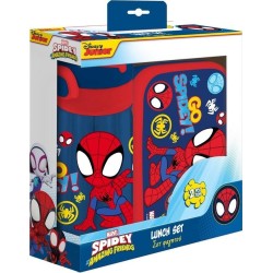 Diakakis imports Spiderman Food Container-cooler Plastic Spidey set 000508398 5205698673955