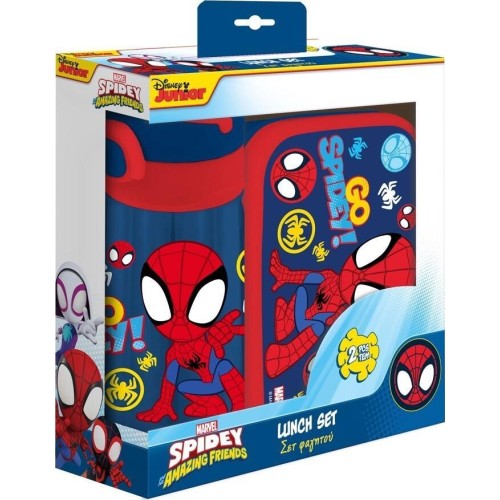 Diakakis imports Spiderman Food Container-cooler Plastic Spidey set 000508398 5205698673955