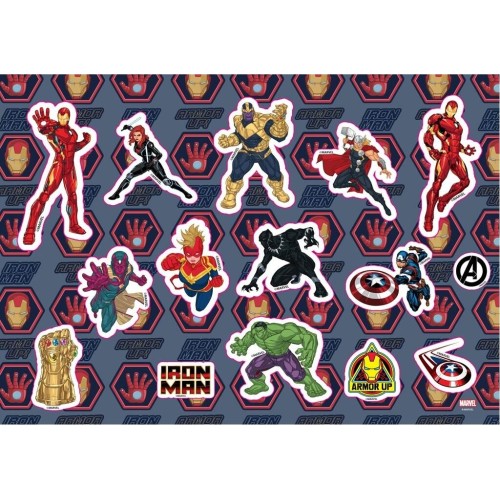Diakakis imports Marvel Avengers Μπλοκ Ζωγραφικής Iron Man 23X33 40Φυλ Αυτοκ-Στενσιλ- 2Σελ Χρ - 1 Τμχ 000506249 5205698686399