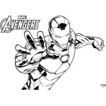 Diakakis imports Marvel Avengers Drawing pad Iron man 23x33 40 Sheets Car-stencil- 2 Pages x 2 Fig. 000506249 5205698686399