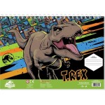 Diakakis imports Jurassic World Μπλοκ Ζωγραφικής Jurassic 23X33 40Φυλ Αυτοκ-Στενσιλ- 2Σελ Χρ - 1 Τμχ 000570990 5205698686153