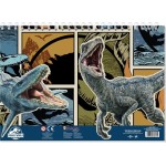 Diakakis imports Jurassic World Μπλοκ Ζωγραφικής Jurassic 23X33 40Φυλ Αυτοκ-Στενσιλ- 2Σελ Χρ - 1 Τμχ 000570990 5205698686153